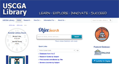 Desktop Screenshot of libguides.uscga.edu