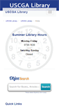 Mobile Screenshot of libguides.uscga.edu